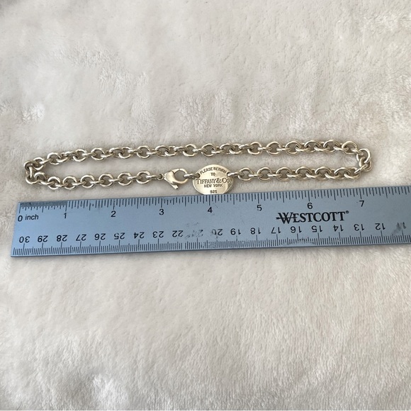 Tiffany & Co. Jewelry Vintage Please Return To Tiffanys Oval Tag